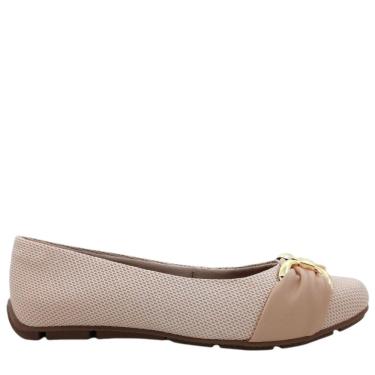 Imagem de Sapatilha Feminina Conforto Casual Dia a Dia Campesí Aloe Vera L9367