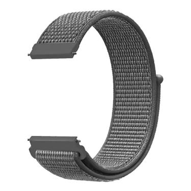 Imagem de Pulseiras NSmart em NYLON para Smartwatch compatíveis com Samsung Galaxy Watch 3 4 5 40mm 42mm 44mm 45mm 46mm - active 1 e 2 - Watch 46mm - Gear S3 Frontier - Amazfit GTR 2 / GTR 3 / GTS / GTS 2 mini / GTS 3 / GTS 4 mini - BIP 3 - BIP S - Stratos 2 / Stratos 3 - Pace - Hawei GT - Nandos_Store (22mm,