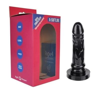 Imagem de PÊNIS 15,5X3,5 CM COR BEGE (PRETO)