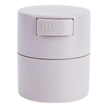 Imagem de Pote cola de cílios postiços hermético umidade e calor cinza