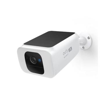 Imagem de Eufy Security Solocam S40, câmera de segurança solar, câmera externa sem fio, câmera de bateria, painel solar integrado, câmera de destaque, resolução de 2k, sem fio, Wi-Fi de 2,4 GHz, sem taxa mensal