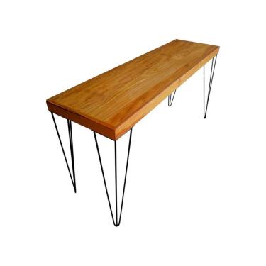 Imagem de Aparador Gothan Pés Preto Em Madeira Maciça 2,00 Marrom