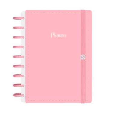Imagem de Planner Iscool Disc Permanente Solid Colors Rosa 17x23cm