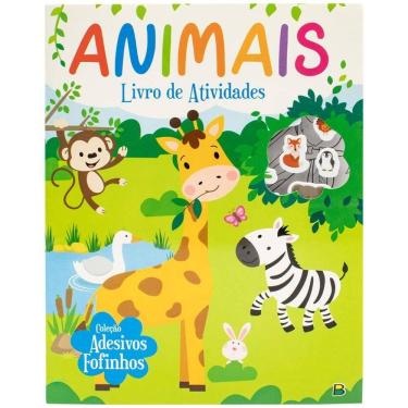 Imagem de Livro Infantil Adesivos Fofinhos - Todo Livro - Animais