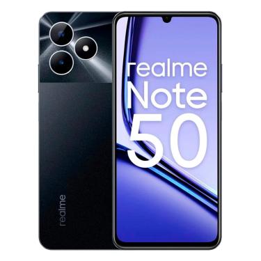 Imagem de Smartphone Realme Note 50 RMX3834 64GB 3GB ram Dual sim Tela 6.74 - Preto