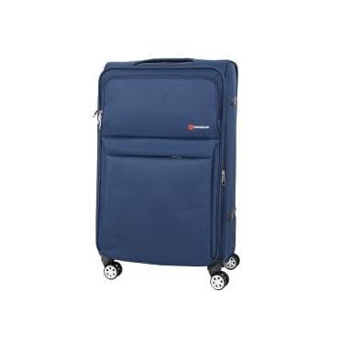 Imagem de Mala De Viagem Grande 32kg 4 Rodas Travelux Geneva II G (Azul)