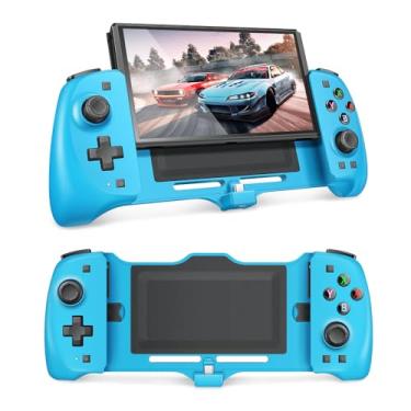 Imagem de Switch Controller for Switch/OLED,One-Piece Joypad Controller Replacement for Switch Pro Controller,Ergonomic Switch Controller is Programmable,TURBO,Dual Vibration,6-Axis Gyro,Screenshot … (blue)
