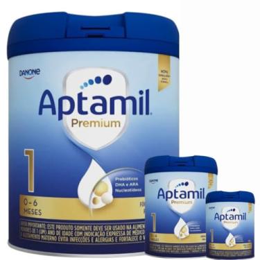 Imagem de 3 Latas - -Fórmula Infantil Premium 1 Danone- 800Gr