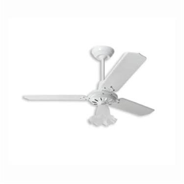 Imagem de Ventilador de Teto Loren Sid Tulitha Branco Pás Brancas (220, Volts)
