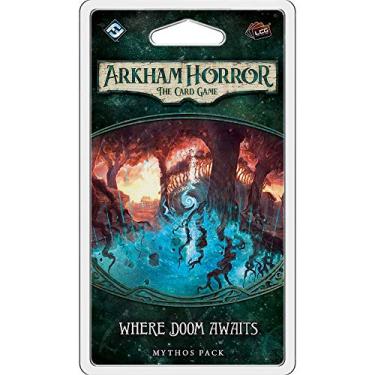 Imagem de Arkham Horror The Card Game Where Doom Awaits MYTHOS PACK | Horror Game | Mystery Game| Cooperative Card Game| Ages 14+ | 1-2 Players| Average Playtime 1-2 Hours | Made by Fantasy Flight Games, Green