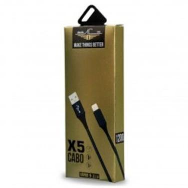Imagem de Cabo Carregador Lightning X5 - Rápido -  1m - Linha Ouro - Almeida Cru