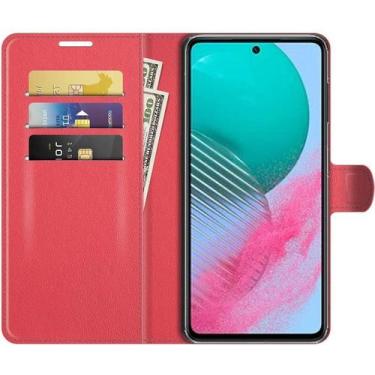 Imagem de Capa Capinha Carteira Para Galaxy M54 Case Couro Flip Top - Danet, Ver