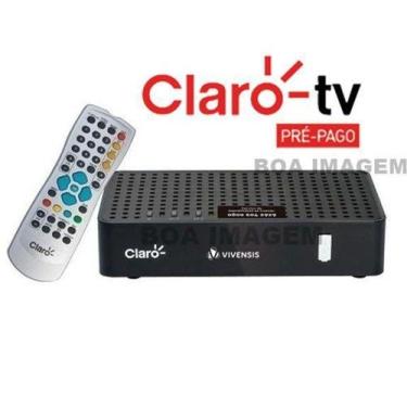 Imagem de Receptor pré-pago Claro Tv da Visiontec digital HD