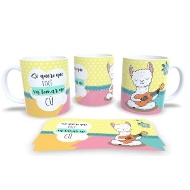 Imagem de Canecas de Porcelana Branca Personalizadas Ihama Irritada (so quero que você)