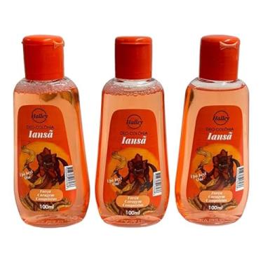 Imagem de Meta Atacado, Kit 3 Colônia Iemanjá Iansã Oxum Halley 100ml- Escolha Orixá Cor:Kit 3 Deo-Colônia Iansã