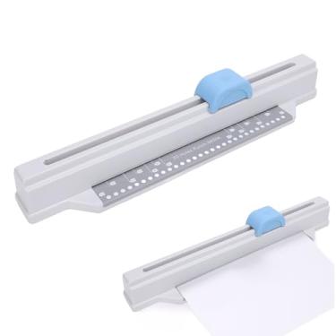 Imagem de Máquina de Encadernação Manual, Perfurador de Encadernação de Mesa Com 30 Furos para A4 B5 A5 B6 A6 B7 A7, Perfurador Manual de Encadernação de Folhas Soltas, Máquina de