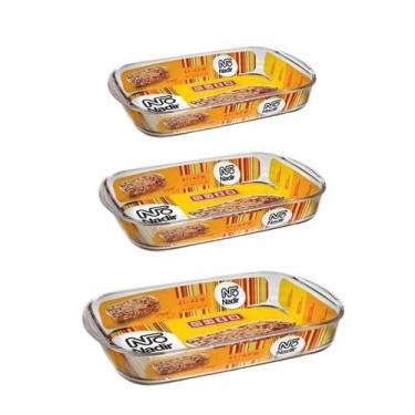 Imagem de Conjunto 3 Un. Assadeiras Sempre Resistentes - Nadir