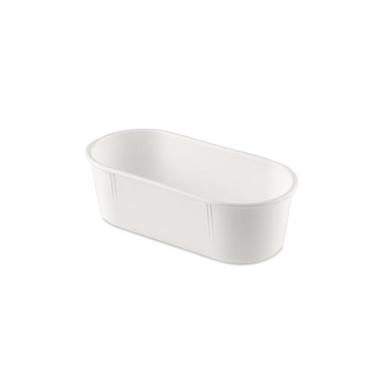 Imagem de Banheira pequena conica 130 ml leitosa injetfour