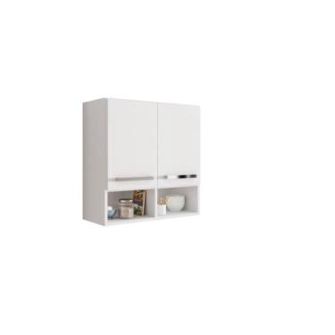 Imagem de Armario de Parede 2 Portas Branco Argélia Casa Moderna - Casa Moderna 