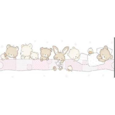 Imagem de Faixa De Parede Treboli Rosa Balões 5902 - Ich