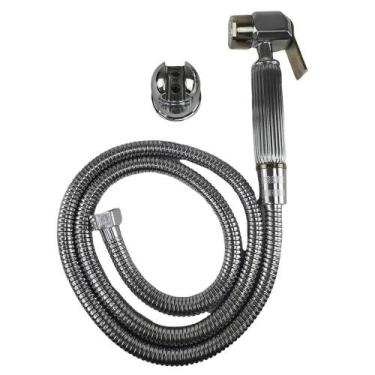 Imagem de Ducha Higienica Luxo Metal Banho Aço Inox Chuveirinho Cromo Intimo Ban
