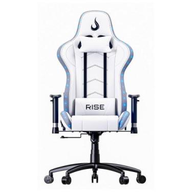 Imagem de Cadeira Gamer Rise Mode Z6, Ângulo Ajsutável, Braço 2D, RGB, Branco - 
