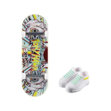 Imagem de Hot Wheels Mini skate Mattel com sapatos variados (HNG39)