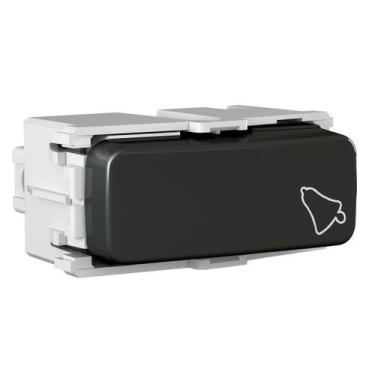Imagem de Módulo pulsador campainha 10a 250vca preto compose - weg