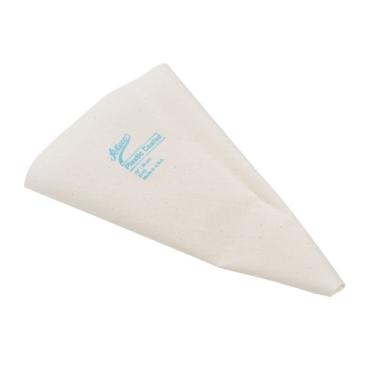 Imagem de Ateco Saco de decoração de lona revestido de plástico, 25 cm, reutilizável, feito nos EUA, branco