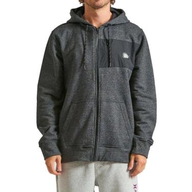 Imagem de Moletom Aberto Hurley Unity Preto-Masculino