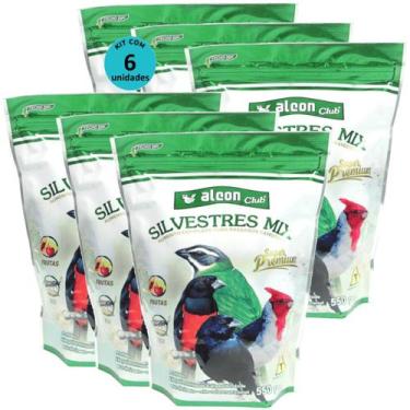 Imagem de Alcon Club Silvestres Mix 550g Super Premium Kit Com 6 unidades