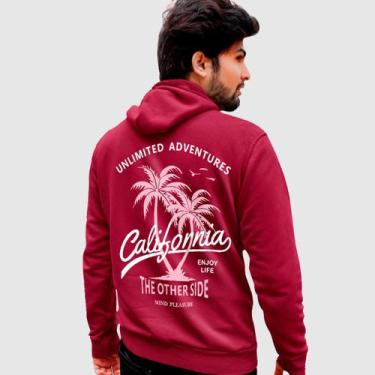 Imagem de Blusa Moletom Genuine Grit Masculina Estampada Algodão 30.1 California