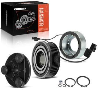 Imagem de A-Premium Kit de embreagem de compressor de ar condicionado compatível com Mitsubishi Eclipse 2000-2005, Galant 1999, 3.0L