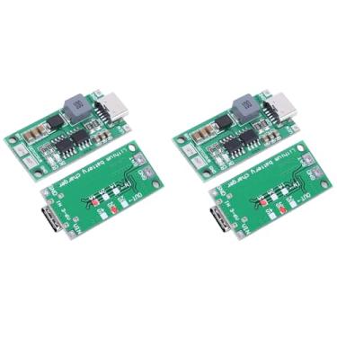 Imagem de Módulo de Carregador de Bateria de íon de Lítio, 2 Peças, Placa de Carregamento de Reforço, Componente Eletrônico Ddtccrub