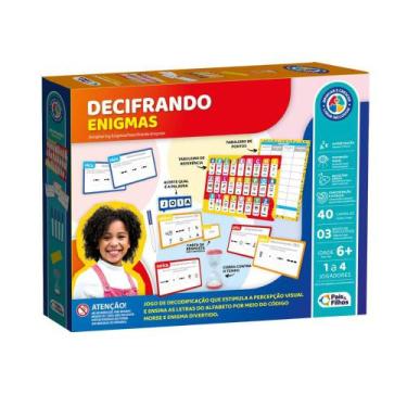 Imagem de Jogo Decifrando Enigmas - Pais e Filhos