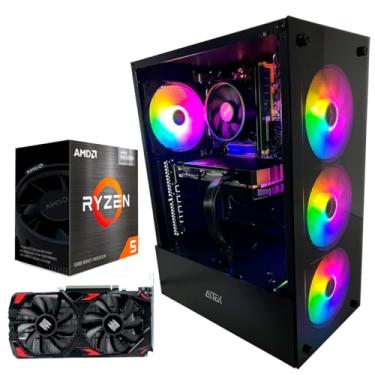 Imagem de PC GAMER RYZEN 5 4500, 16GB DDR4, SSD NVME 256GB, RX 580 8GB