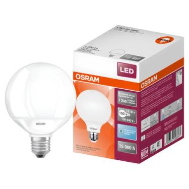 Imagem de Kit 2 Lampada Led Globo 12W 6500K 1200Lm 200 Bivolt Osram, 110V/220V, 