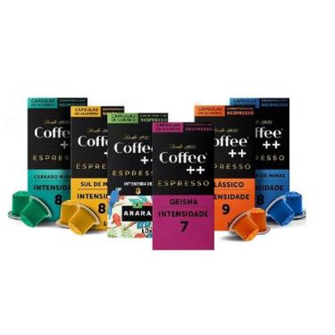 Imagem de Kit de Cápsulas de Café Coffee Mais, compatível com Nespresso, contém 