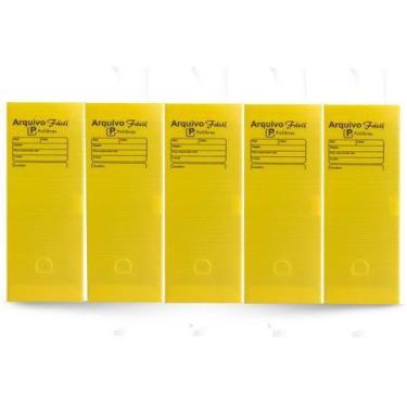 Imagem de Kit 5 Caixa Arquivo Morto Ofício Polionda Escritorio - Alaplast, Amare