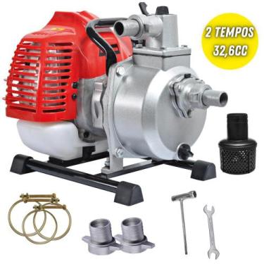 Imagem de Motobomba Kawashima Autoescorvante KWP-10 32,6cc 2 Tempos À Gasolina P