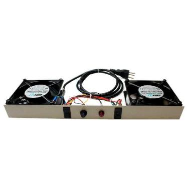 Imagem de Conjunto Fibracem Duplo De Ventiladores/cooler Para Rack Outdoor - Ar0