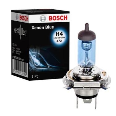 Imagem de Nova Lâmpada Farol Original Bosch Xenon Blue H4 12v 60/55w