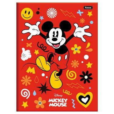 Imagem de Caderno Foroni pequeno Mickey  brochura 80 folhas