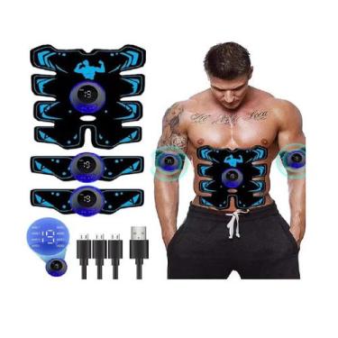 Imagem de Aparelho Tonificador Cinta Abdominal Muscular 3 In 1 - Topmixshop, Pil