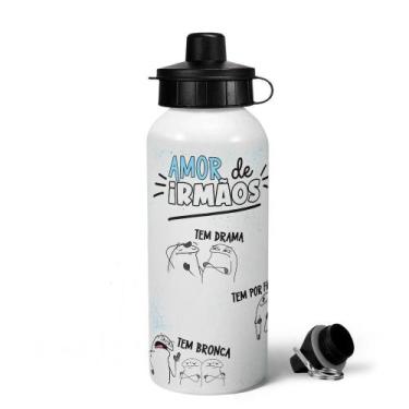Imagem de Garrafa Squeeze MQ Flork Irmãos - Amor de irmãos - JPS INFO
