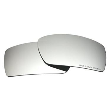 Imagem de Lentes polarizadas de reposição para óculos de sol Oakley Gascan com proteção UV (espelho de titânio)