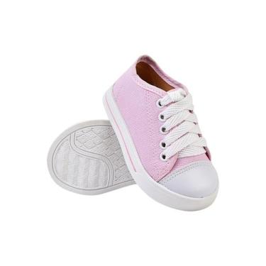 Imagem de Tenis Star Infantil All Moda Casual Melhor Preço - Cazzani, 25, Rosa, 