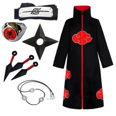Imagem de Cosplay Ninja Hokage: Itachi Uchiha, Akatsuki e Roupas da 3ª Geração, 