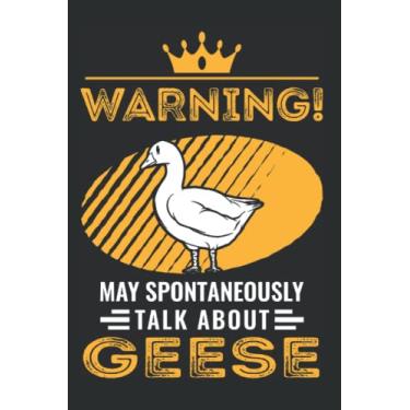 Imagem de Gans Tagesplaner: May spontaneously talk about Geese Gans Gänse/Kalender 2023 & 2024 / Wochenplaner Tagesplaner Planer/Planungsbuch To-Do-Liste / 6x9 Zoll / 100 ausfüllbare Seiten