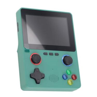 Imagem de Console de jogos portátil retrô Vomeko, reprodutor de vídeo de bolso portátil com tela IPS de 3,5 polegadas, com cartão de memória de 32 GB, emulador portátil de bolso A rcade 11+